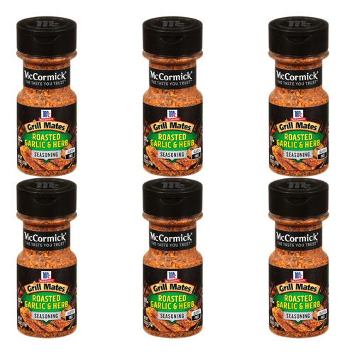 Mccormick Grill Mates Sazonador 77 G Pack 6 Cad Jul 2025