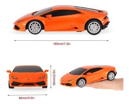 Rastar 71500 27 Mhz Rc 1/24 Lamborghini Huracan Modelo Coche
