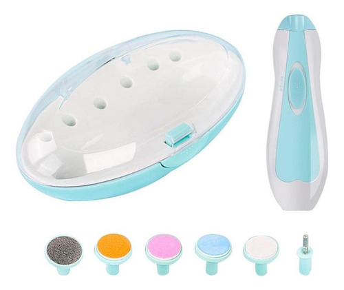 T Set De Manicura Automática Para Bebé Recién Nacido Azul