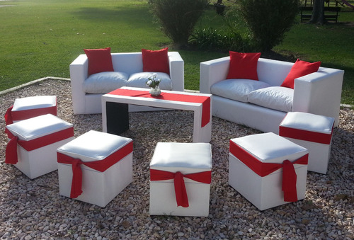 Imagen 1 de 10 de Alquiler De Living Zona Sur Puf Sillones Gazebos Flet.gratis