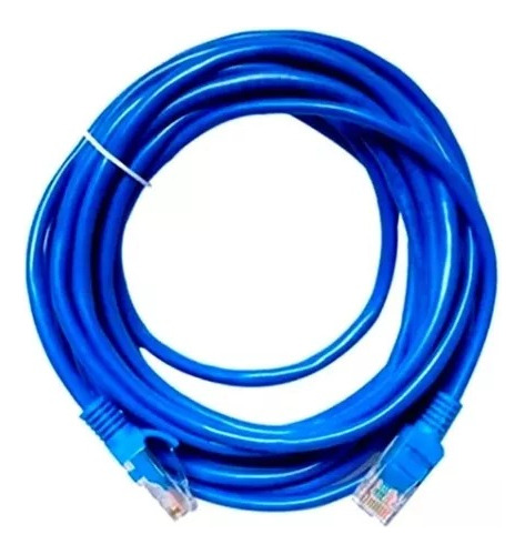 Cable Red X 3 Metros Ethernet Armado 5e Rj45 Utp Pc Notebook
