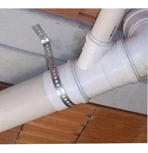 Cinta Fleje Perforado Galvanizado Decra De 10m - 5 Unidades