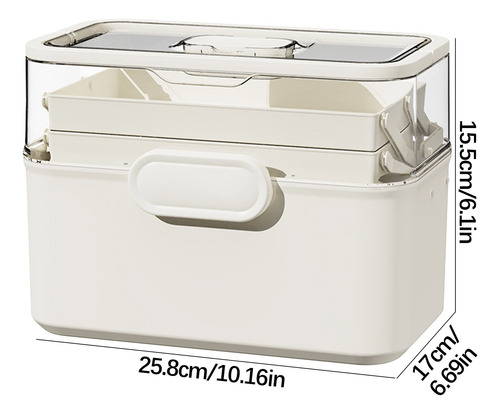 Caja De Almacenamiento Multicapa Medicinedd Household Medici