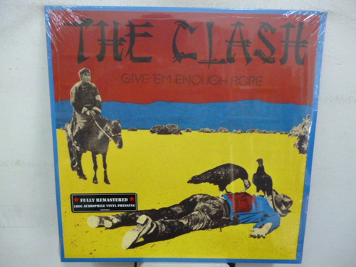 The Clash Giveem Enough Rope Vinilo Americano 180g N Jcd055