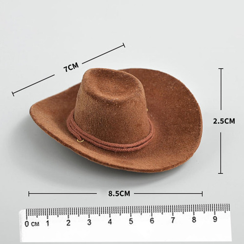 Sombrero De Vaquero 1:6, Accesorios Decorativos Para