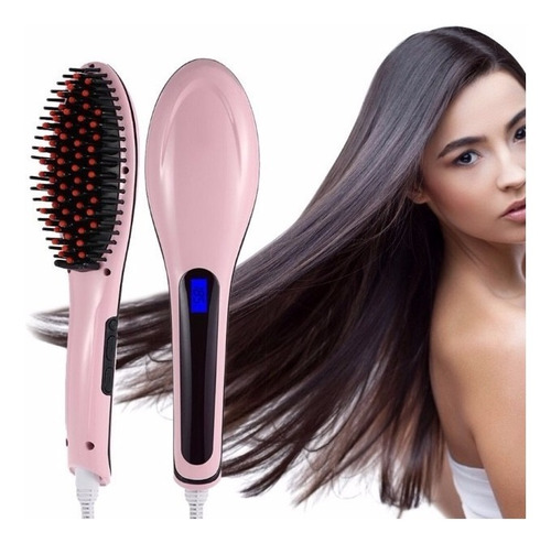 Cepillo Alisador De Cabello Ceramico Termico