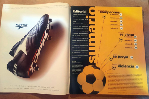 Revista Guia Olé Torneos Ascenso 1997 1998 Campeones 96 97 (Usado)
