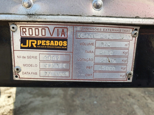 Imagem 5 de 5 de Carreta Bau Rodovia 30 Paletes Ano 2009