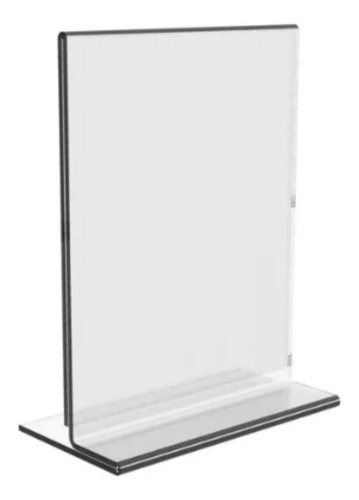 Display T 15x21cm A5 Expositor Balcão Mesa Folder Papel 5pcs