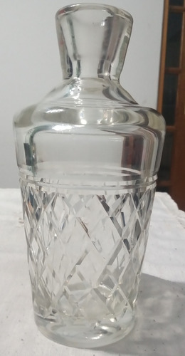 Antigua Botella De Cristal 0.65 L Redonda 35 Cm Vino/ Licor (Usado)