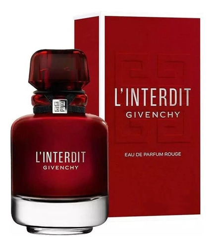 Perfume Givenchy L`interdit Rouge Edp 50ml Original Import.