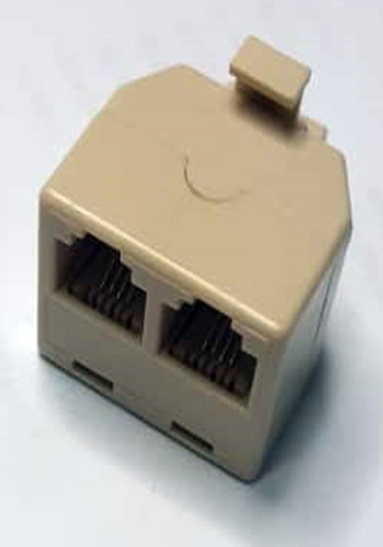 Imagen 1 de 4 de Conector Telefónico Tipo T Rj11 (5 Unid)