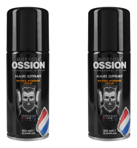 Ossion Laca Para El Cabello Fijación Fuerte (90 Ml)