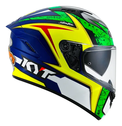 Capacete Kyt NF-R Dalla Porta Red/blue/yellow 1