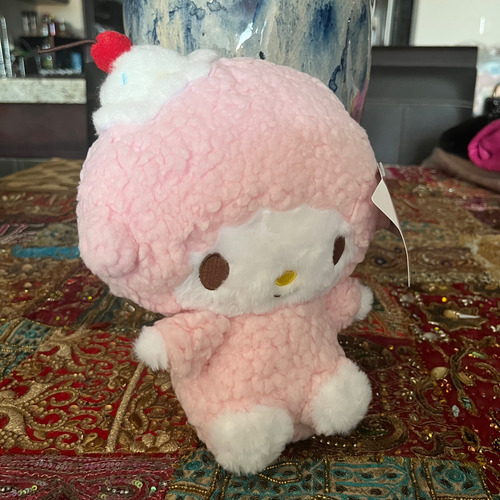 Peluche My Sweet Piano 22cm Sanrio Original Hello Kitty Rosa Claro