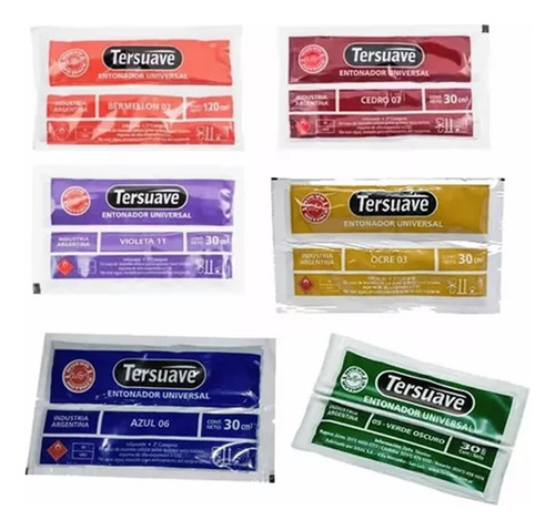 Entonador Tersuave Universal 30 Cc - Mix Color Siena