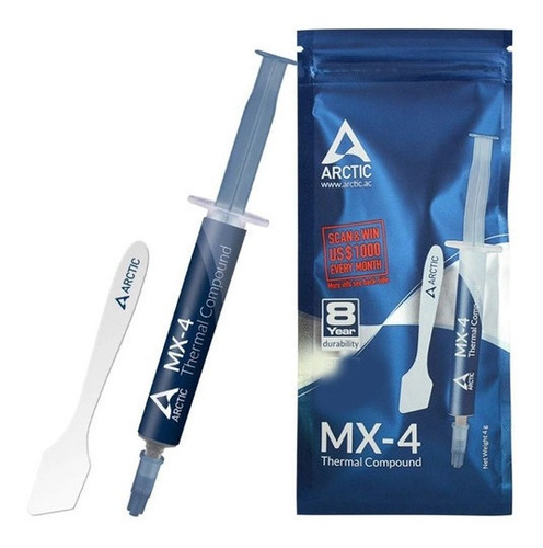 Pasta Termica Arctic Cooling Mx-4 Azul - 4g