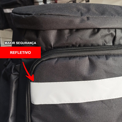 Mochila Motoboy Entrega 80 Litros Modelo Mottu Bag Expansiva