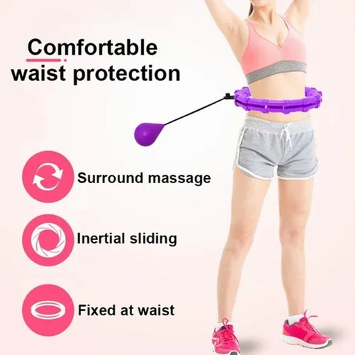 Imagen 7 de 10 de Abdomen Inteligente Ajustable Y Cintura Delgada Hula Hoop