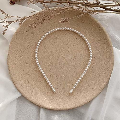 Diademas De Perlas Modernas De Kddom, 3 Unidades, Con Diaman