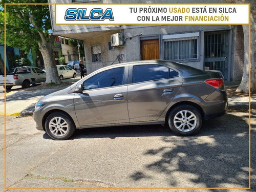 Chevrolet Prisma Ltz 2015 Gris Oscuro 4 Puertas