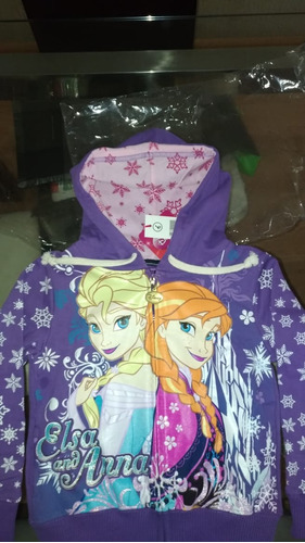 Casaca  Licencia Disney Ana Y Elsa Frozen