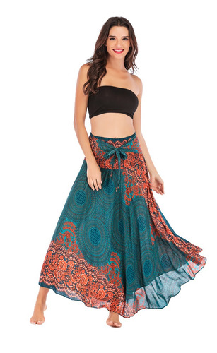 Bohemia Larga Estilo Hippie De Estilo Hippie De Las Mujeres