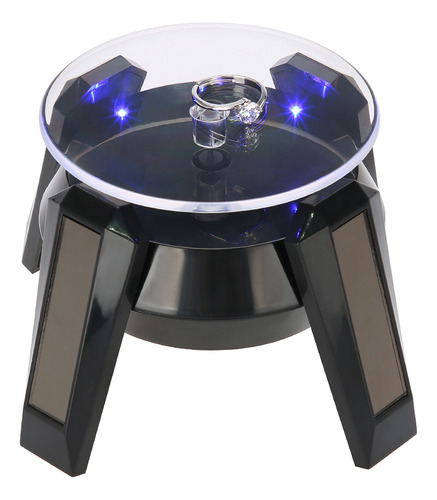 Reloj Solar Con Soporte Para Joyas Giratorio De 360 Grados