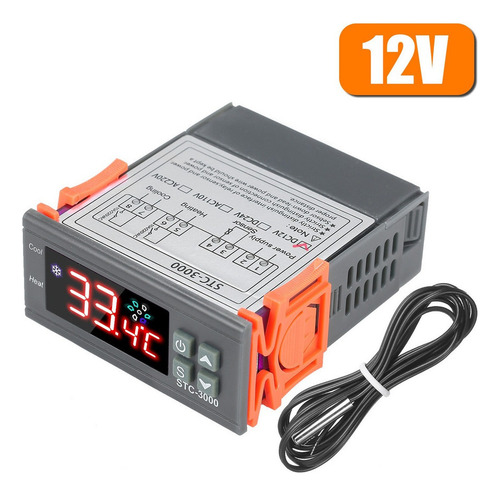 I Stc-3000 - Controlador Digital De Temperatura (12 V)