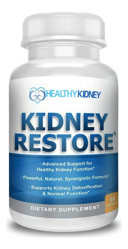 Suplemento Limpieza Y Salud Del Riñon Kidney Restore 60 Cap