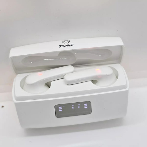 Auriculares Bluetooth Time Js-52 - Sonido Inmersivo Blanco