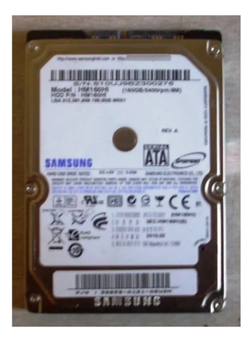 Disco Duro Samsung 160 Gb