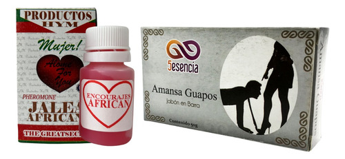 Kit Esotérico Jalea Africana + Jabón Esotérico Amansa Guapos