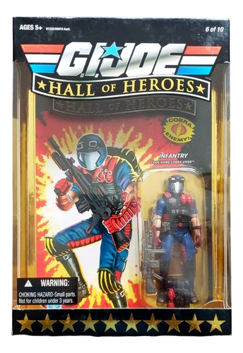 Hasbro 25th Gi Joe Hall Of Heroes - Cobra Viper