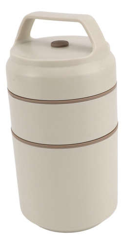 Tarro Aislante Para Alimentos De Acero Inoxidable De Doble C