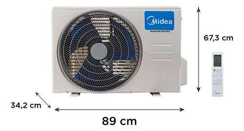 Split Muro Midea Xtremedura24k