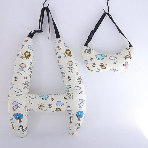 P Pillow And Pillow Kid Pillow Cojín Coche Para Dormir, Asi