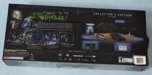 Imagen 2 de 7 de Batman. Arkham Asylum. Collector´s Edition. Xbox 360. Nuevo