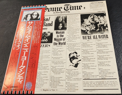 John Lennon Plastic Ono Band Some Time In New York 2lp Japon