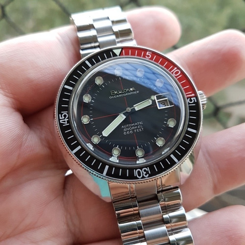 Relógio Bulova Devil Diver 98b320 Em Ótimo Estado 