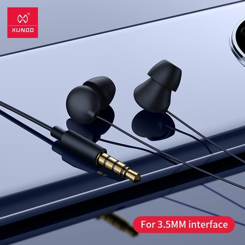 Audífonos In-ear Xundd Manos Libres Auxiliar 3.5mm 10 Pzas