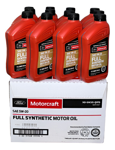 6 Litros De Aceite 5w20 Full Synthetic Motorcraft