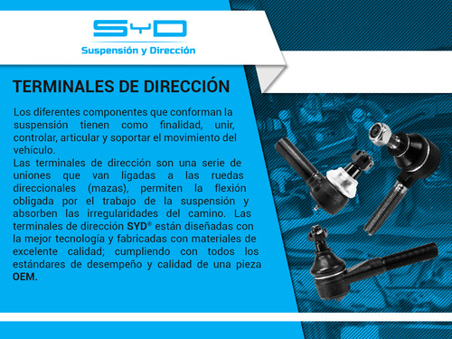 Terminales Dirección Syd Stepway 10 A 20