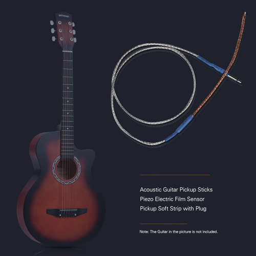 Pastilla De Guitarra Acústica Popular Con Sensor De Película