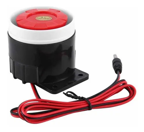 comprar Sirena De 12v Dc 120db Para Alarmas De Seguridad 