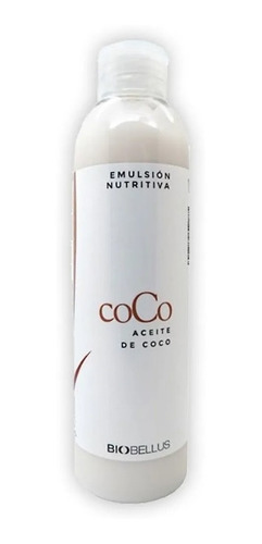 Emulsión Nutritiva Con Aceite De Coco - Biobellus 200ml