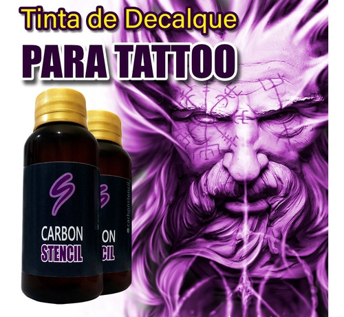 120/ml Tinta Impressora Para Decalque Tattoo