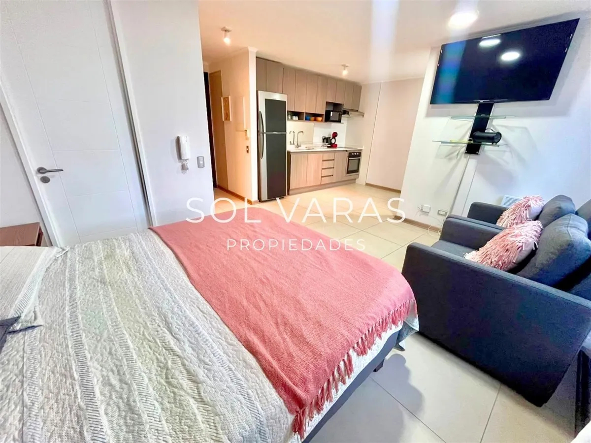 Imagen 3 de 24 de Estudio Amoblado Costa Montemar | Estacionamiento