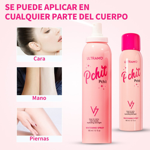 Crema Aclarante Ultramo Emulsión Aclarante Para Cuerpo 180ml