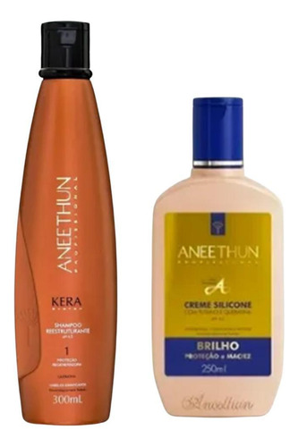 Shampoo 250g Silicone 250ml Kera System Aneethun